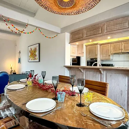 Superbe Avec Piscine Chauffee فيلة *